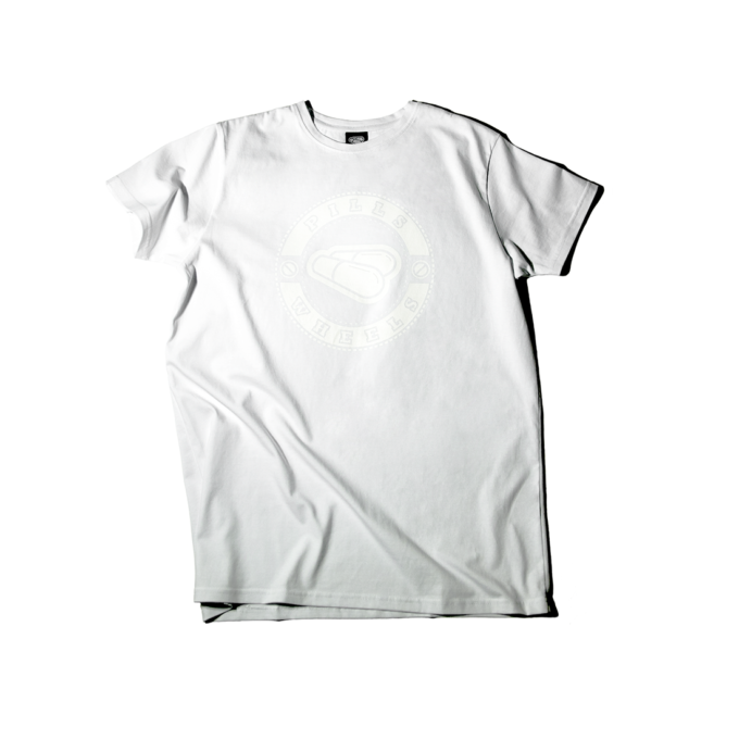 белая футболка PILLS WHITE LOGO