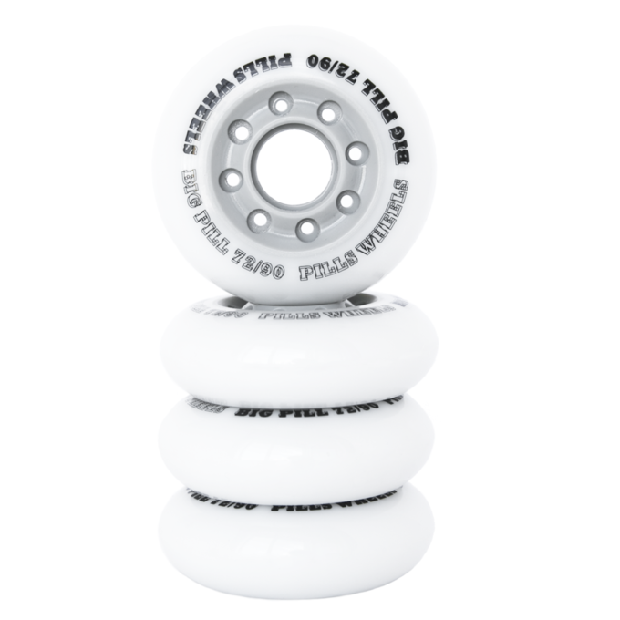 Aggressive Skate Wheels 57mm 88A for Inline Rollerblading Donut Pills Brand 