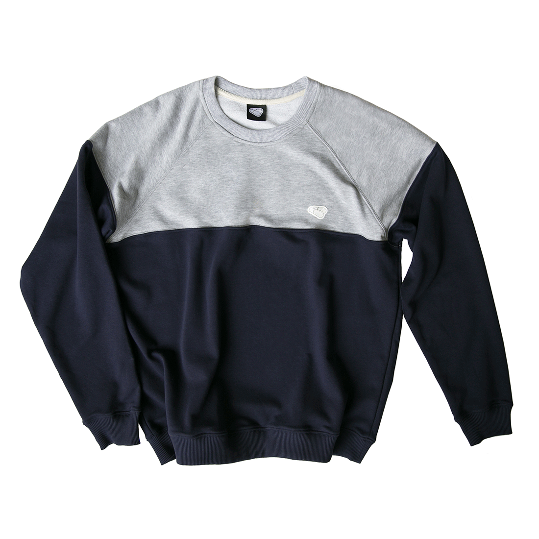 DUAL Grey and Blue PILLS WHEELS Sweatshirt